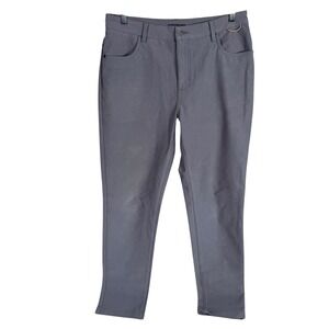 Backcountry Performance Pants Mens 32 Gray Stretch Technical Hiking Utility read
